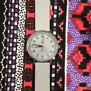 Silver and Gray SK Watch
